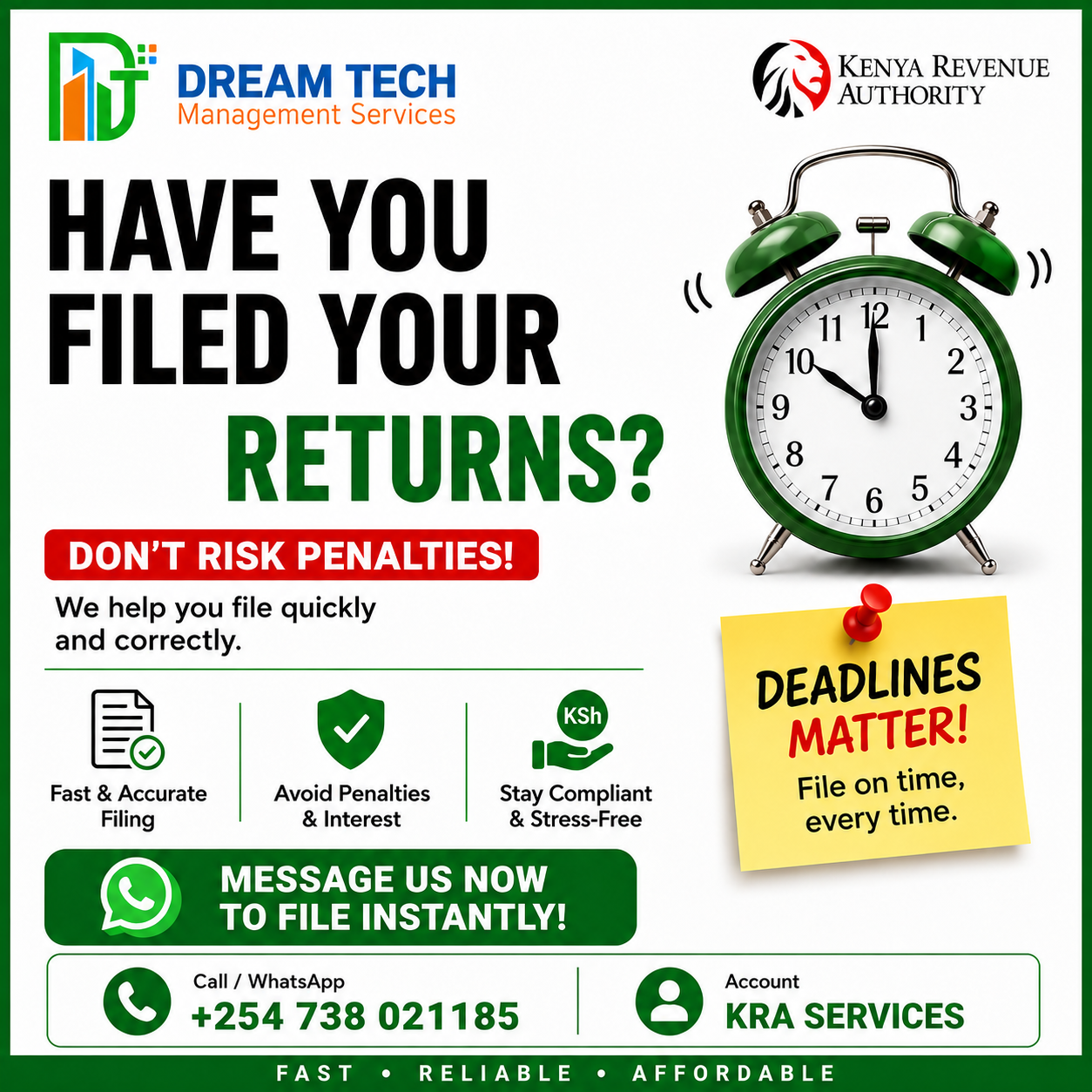 KRA & Tax Services