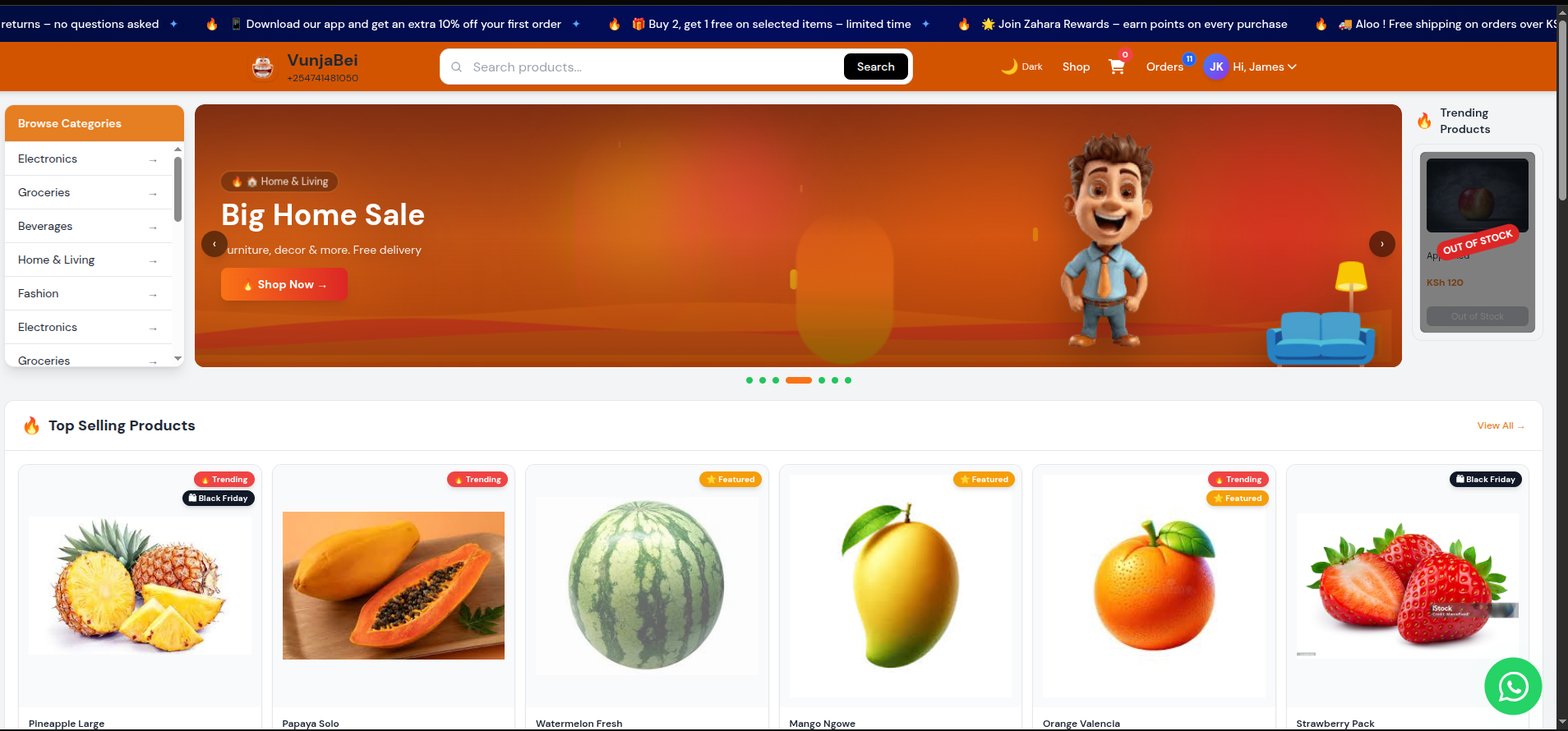 Modern eCommerce Website & Online Shopping Platform