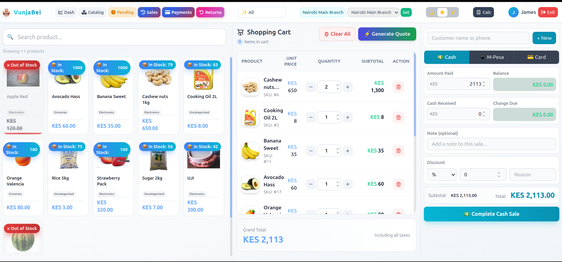 Smart POS & Inventory Management System